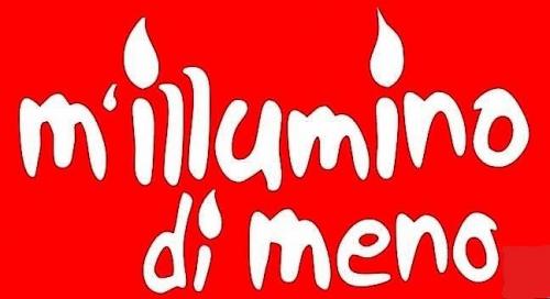 Logo "M'illumino di meno", 24 febbraio 2017