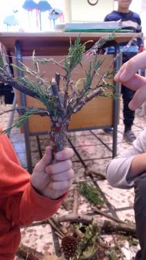 L'albero realizzato dai bambini... 